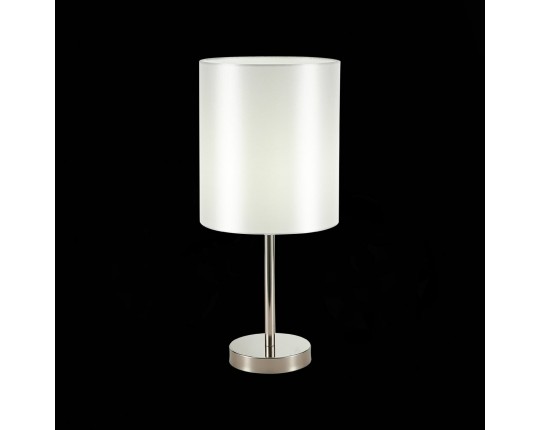 SLE107304-01 Прикроватная лампа Никель/Белый E14 1*40W