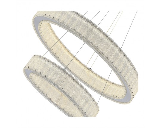 SL6008.103.02 Люстра подвесная ST-Luce Хром/Хром LED 2*50W 3000K