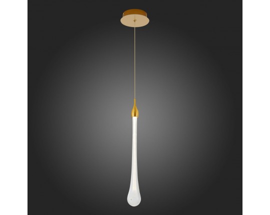 SL6103.203.01 Подвес ST-Luce Золотистый/Прозрачный LED 1*3W 4000K