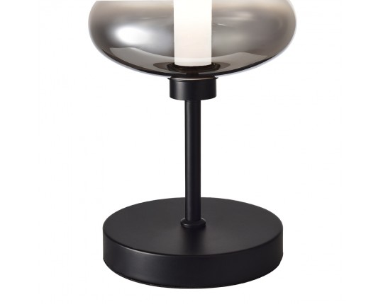 SL6119.404.18 Прикроватная лампа ST-Luce Черный/Дымчато-Серый LED 1*18W 3000K