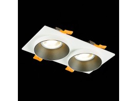 ST206.528.02 Св-к встр. Белый GU10 2*50W  IP20 L175xW92xH38 220V Без ламп