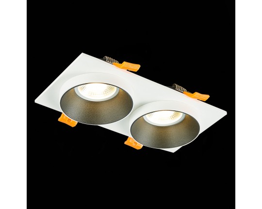 ST206.528.02 Св-к встр. Белый GU10 2*50W  IP20 L175xW92xH38 220V Без ламп