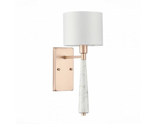 SL1163.201.01 Светильник настенный ST-Luce Матовое золото/Белый E14 1*40W