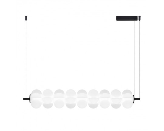 SL6121.413.01 Светильник подвесной ST-Luce Черный/Белый LED 1*30W 3000K