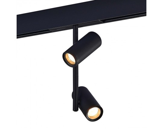 ST808.436.16 Магнитный трековый светильник Черный LED 1*16W 3000K 950Lm Ra>90 36° IP20 D45xH240 48VV