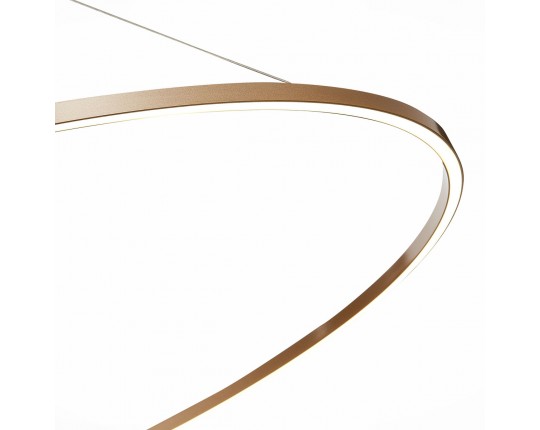 ST605.203.72 Cветильник подвесной SMART ST-Luce Золотистый/Белый LED 1*72W 2800-6500K