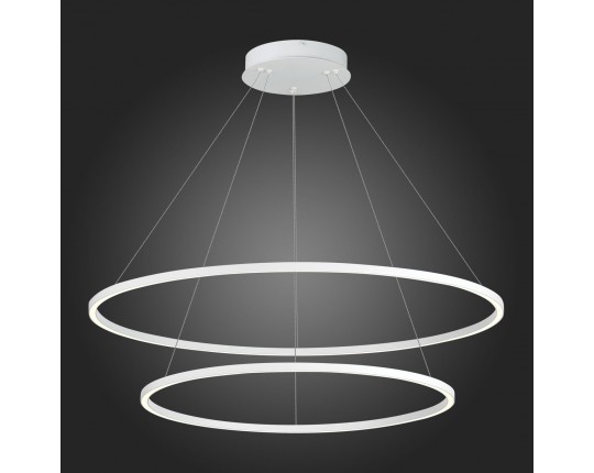 ST605.503.91 Cветильник подвесной SMART ST-Luce Белый/Белый LED 1*91W 2800-6500K