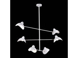 SL1801.503.06 Люстра подвесная ST-Luce Белый/Белый E14 6*60W