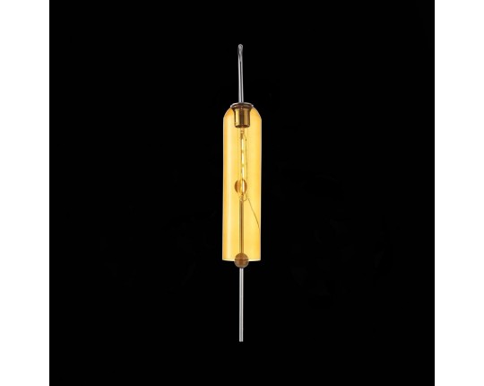 SL1145.191.01 Светильник настенный ST-Luce Хром/Янтарный E27 1*60W