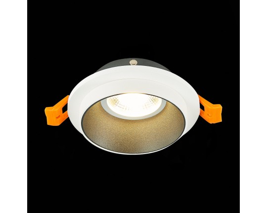 ST206.528.01 Св-к встр. Белый GU10 1*50W  IP20 D92xH38 220V Без ламп