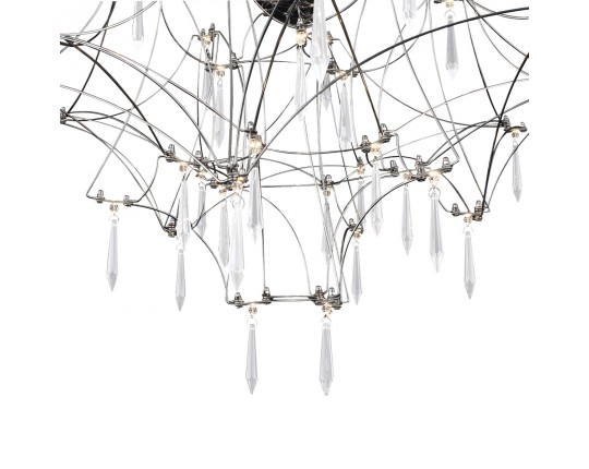 SL6601.102.78 Светильник потолочный ST-Luce Хром/Прозрачный LED 78*0,35W 3000K