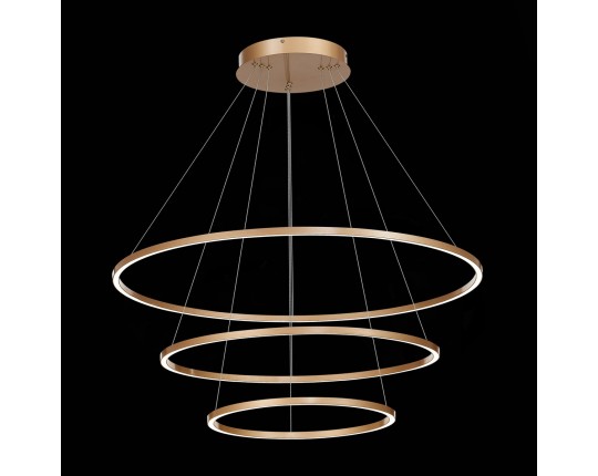 ST605.243.114 Светильник подвесной ST-Luce Золотистый/Белый LED 1*114W 4000K