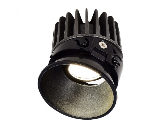 ST851.438.12 Светодиодный модуль Черный LED 1*12W 3000K 960Lm Ra>90 36°IP20 D69xH85 220-240V(глянец)