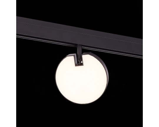 ST359.446.15 Магнитный трековый светильник Черный LED 1*15W 4000K 760Lm Ra>80 120° IP20 L150xW28xH21