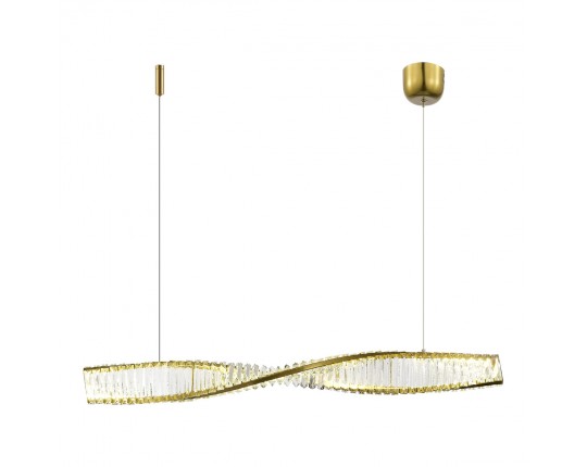 SL6205.323.01 Светильник подвесной ST-Luce Латунь/Прозрачный LED 1*25W 4000K