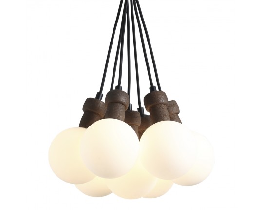 SL6226.403.07 Светильник подвесной ST-Luce Черный/Белый G9 7*5W 4000K