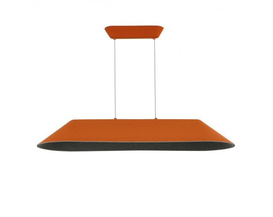 SL3001.823.01 Светильник подвесной ST-Luce Оранжевый,Серый/Оранжевый,Серый LED 1*32W