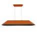SL3001.823.01 Светильник подвесной ST-Luce Оранжевый,Серый/Оранжевый,Серый LED 1*32W