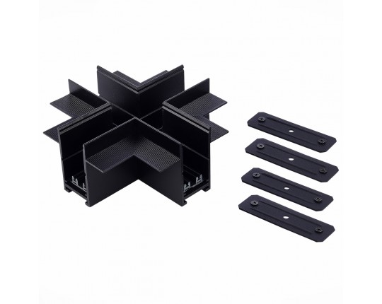 ST021.422.21 X- оБразный  встраиваемый соединитель Skyline 220 ST-Luce Черный