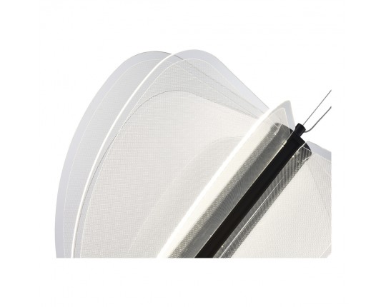 SL6509.403.01 Светильник подвесной ST-Luce Черный/Прозрачный LED 1*45W 4000K