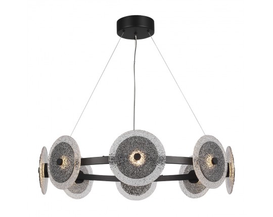 SL6142.443.01 Светильник подвесной ST-Luce черный/дымчатый LED 1*44W 4000K