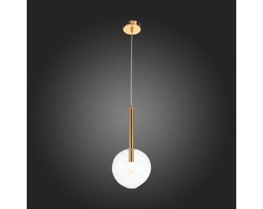 SL1054.203.01 Светильник подвесной ST-Luce Золотистый/Прозрачный G9 1*5W