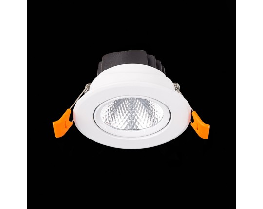 ST211.548.08.36 Св-к встр. Белый LED 1*8W 4000K 640Lm Ra80 36° IP20 D86xH50 220-240V