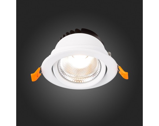 ST211.548.10.36 Св-к встр. Белый LED 1*10W 4000K 750Lm Ra80 36° IP20 D109xH65 220-240V