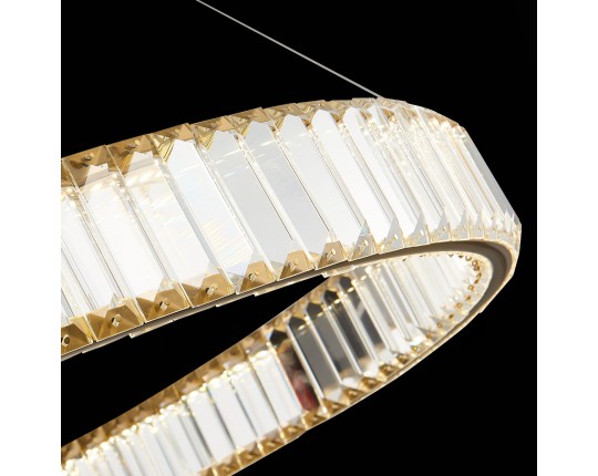 SL1622.363.01 Люстра подвесная ST-Luce Латунь/Прозрачный LED 1*40W 4000K