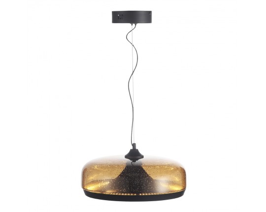 SL6014.603.01 Светильник подвесной ST-Luce Черный/Коричневый, с пузырьками LED 1*42W 3000K