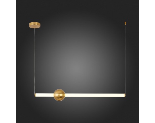 SL1222.203.01 Светильник подвесной ST-Luce Золотистый/Золотистый, Белый LED 1*18W 4000K