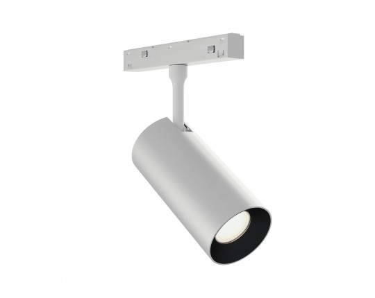 ST1365.546.18_DIM Трековый светильник белый LED 1*18W 4000K 2100Lm Ra>90  IP20 D55xH115 48V