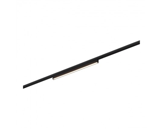 ST665.436.08 Магнитный трековый светильник Черный LED 1*8W 3000K 250Lm Ra>80 100° IP20 L300xW10xH18