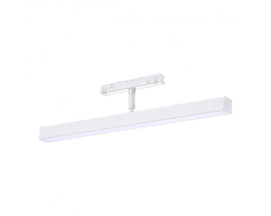 ST802.536.12 Магнитный трековый светильник Белый LED 1*12W 3000K 900Lm Ra>90 120° IP20 L405xW22,5xH9
