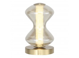SL6136.204.01 Прикроватная лампа ST-Luce золото/коньячный LED 1*6W 3000K