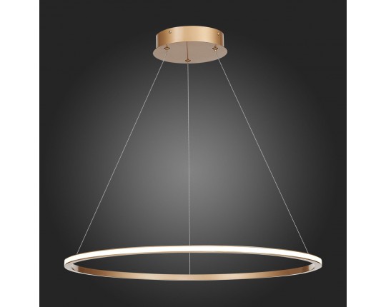 ST604.243.34 Светильник подвесной ST-Luce Золотистый/Белый LED 1*34W 4000K