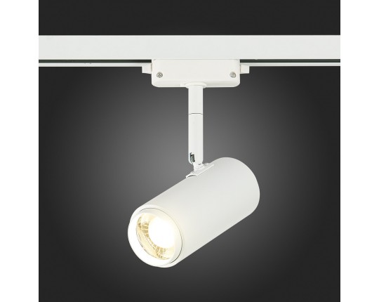 ST600.546.12 Св-к трек. Zoom Белый LED 1*12W 4000K 1 200Lm Ra>80 15-60° IP20 L137xW59xH179 170-240V