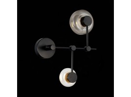 SL6005.401.02 Светильник настенный ST-Luce Черный/Дымчатый, Прозрачный LED 2*3W 3000K