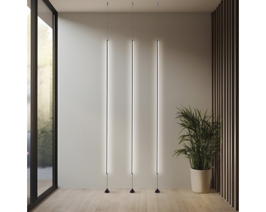 ST901.405.28 Светильник напольный ST-Luce Черный LED 1*28W 4000K