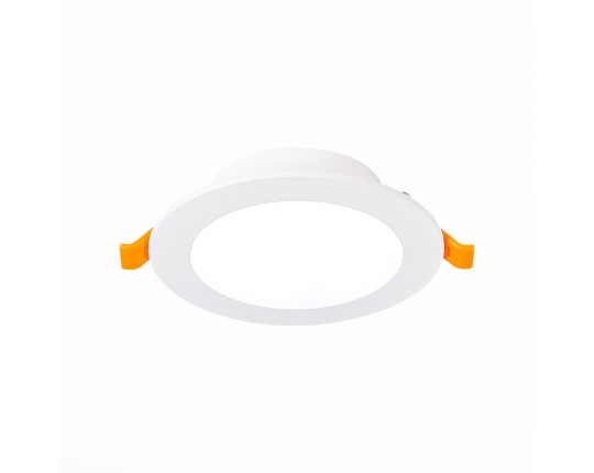 ST210.548.08 Св-к встр. Белый LED 1*8W 4000K 640Lm Ra80 110° IP20 D120xH30 220-240V