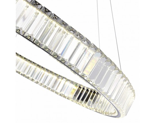 SL1622.183.01 Люстра подвесная ST-Luce Хром/Прозрачный LED 1*52W 4000K