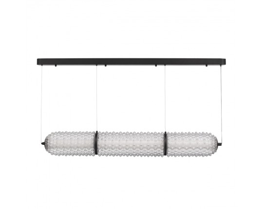 SL6144.413.01 Светильник подвесной ST-Luce черный/прозрачный LED 1*37W 4000K