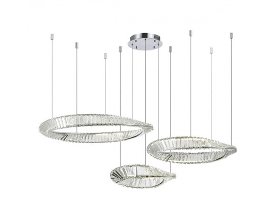 SL6204.111.03 Светильник подвесной ST-Luce Хром/Прозрачный LED 1*97W 4000K