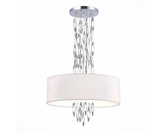 SL1353.103.05 Люстра подвесная ST-Luce Хром/Белый E14 5*60W