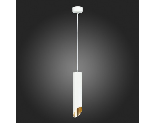 ST152.503.01 Светильник подвесной Белый GU10 1*50W  IP20 D60xH300 220V Без ламп