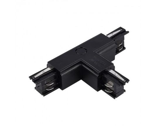 ST030.409.16L2 Т-оБразный токоподвод левый 2 для трехфазного шинопровода ST-Luce Черный