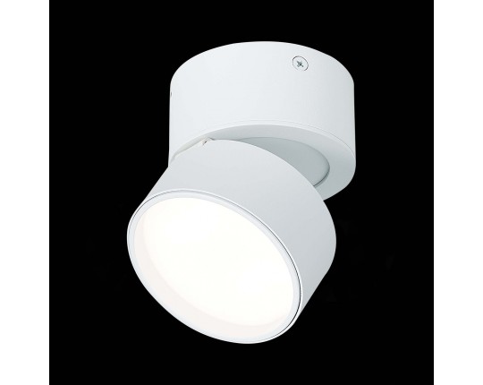 ST651.542.09 Светильник потолочный поворотный Белый LED 1*9W 4000K 720Lm Ra>90 120° IP20 D85xH87 170
