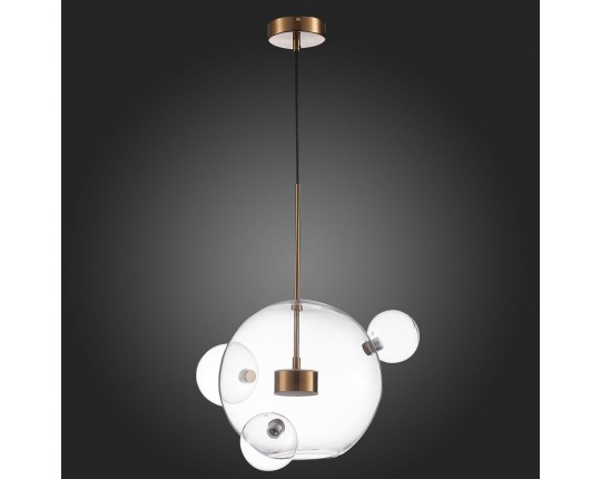 SL1133.203.01 Светильник подвесной ST-Luce Латунь/Прозрачный LED 1*14W 3000K