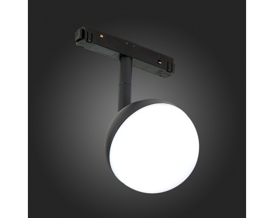 ST358.446.07 Магнитный трековый светильник Черный LED 1*7W 4000K 520Lm Ra>80 120° IP20 L120xW90xH192