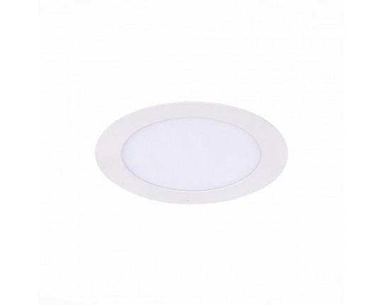 ST210.538.08 Св-к встр. Белый LED 1*8W 3000K 640Lm Ra80 110° IP20 D120xH30 220-240V